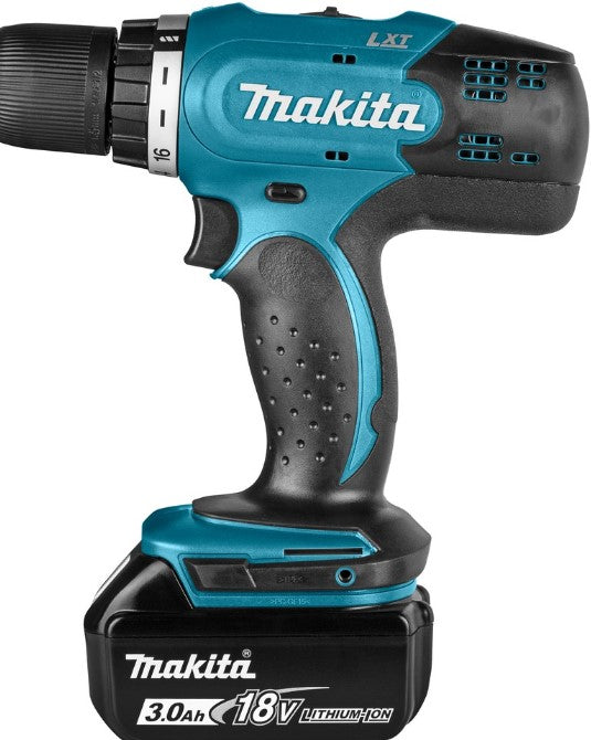 Makita LXT accuboormachine met 18V 3,0 Ah accu